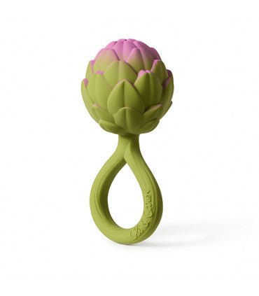 Oli & Carol Artichoke Rattle Toy (Min. of 2 PK, multiples of 2 PK) - MAIGHAN DISTRIBUTION CANADA