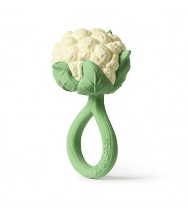 Oli & Carol Cauliflower Rattle Toy (Min. of 2 PK, multiples of 2 PK) - MAIGHAN DISTRIBUTION CANADA