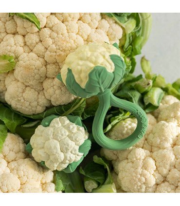 Oli & Carol Cauliflower Rattle Toy (Min. of 2 PK, multiples of 2 PK) - MAIGHAN DISTRIBUTION CANADA