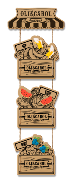 Oli & Carol Window Display (Min. of 1, multiples of 1) - MAIGHAN DISTRIBUTION CANADA