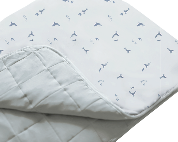 günamüna Cozy Cloud Comforter Baby Blanket Whale 1 TOG (Min. of 2, multiples of 2)