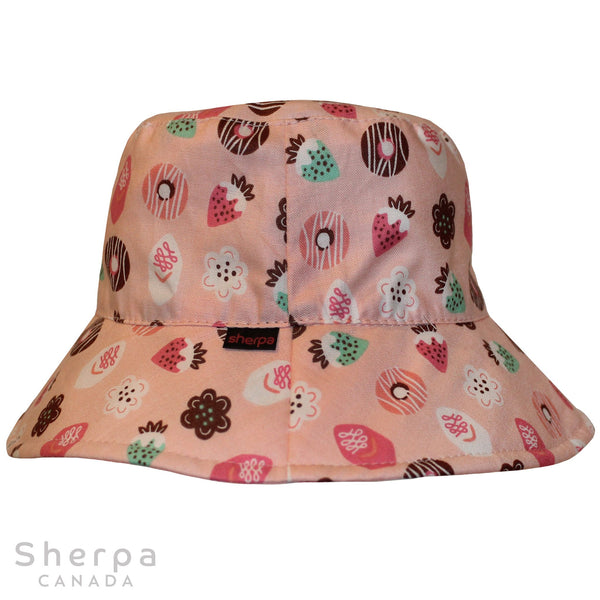 Sherpa Canda Bucket Hat - Pink Pastries (Min. of 2, Multiples of 2)