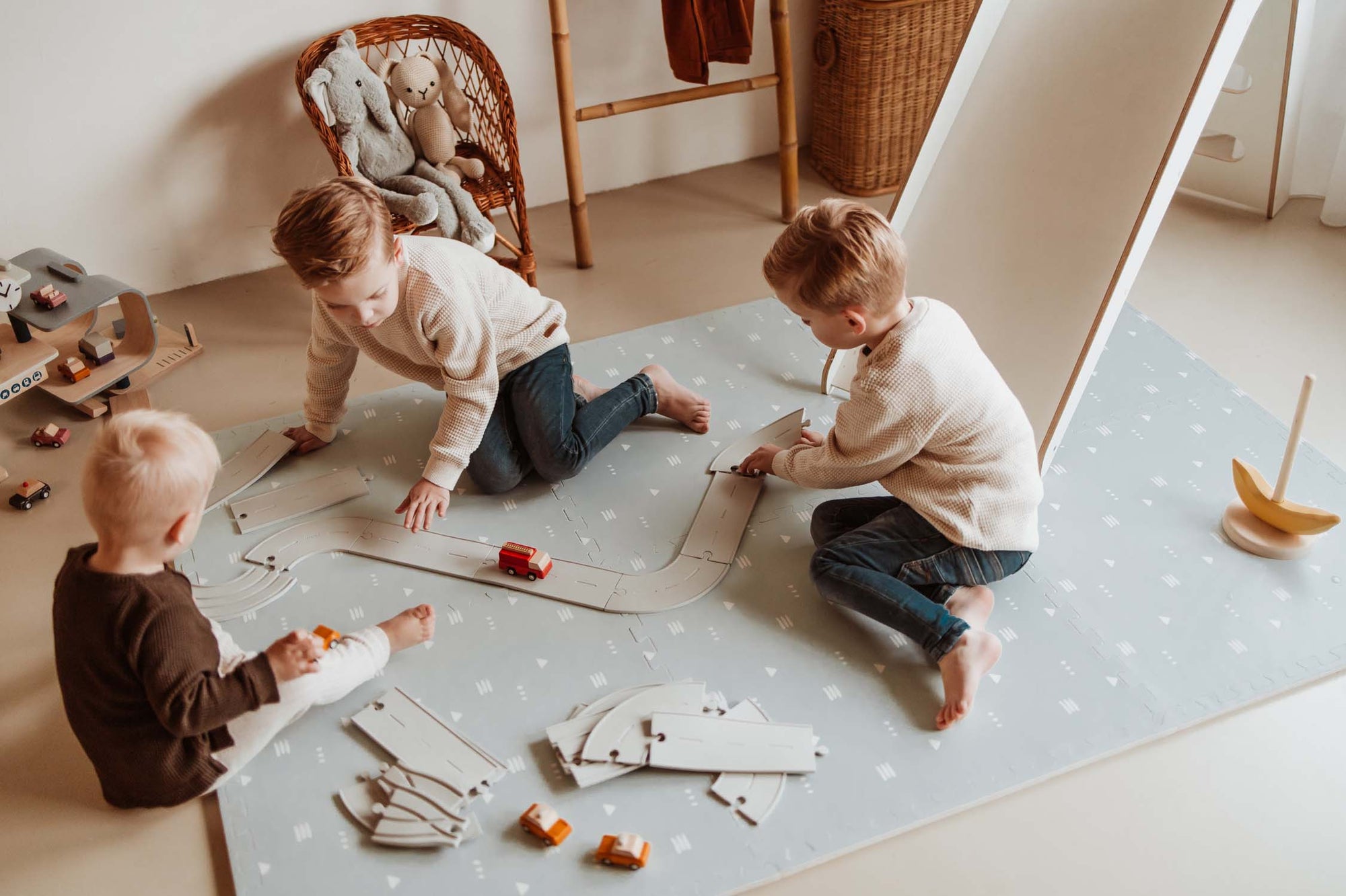 Play&amp;Go EEVAA Puzzle Playmat Road (Min of 1, multiples of 1)