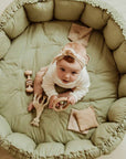 Play&Go Bloom Meadow Green Coco Baby Playmat (Min of 1, multiples of 1) - MAIGHAN DISTRIBUTION CANADA