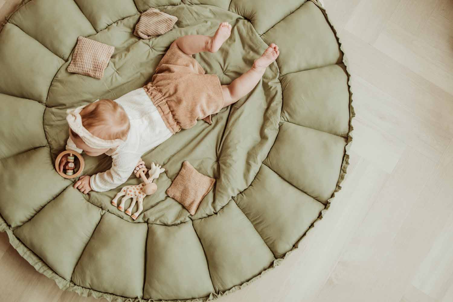 Play&amp;Go Bloom Meadow Green Coco Baby Playmat (Min of 1, multiples of 1) - MAIGHAN DISTRIBUTION CANADA