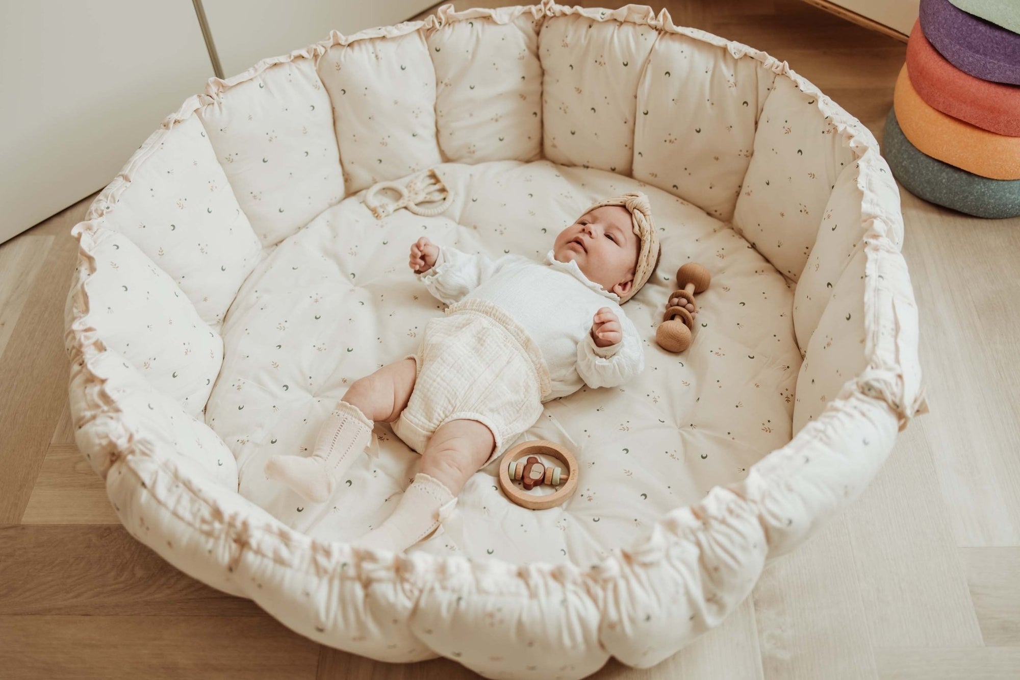 Play&amp;Go Bloom Moon Coco Baby Playmat (Min of 1, multiples of 1) - MAIGHAN DISTRIBUTION CANADA