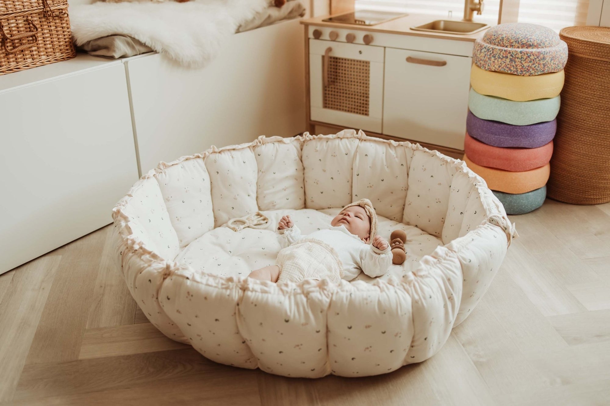 Play&amp;Go Bloom Moon Coco Baby Playmat (Min of 1, multiples of 1) - MAIGHAN DISTRIBUTION CANADA