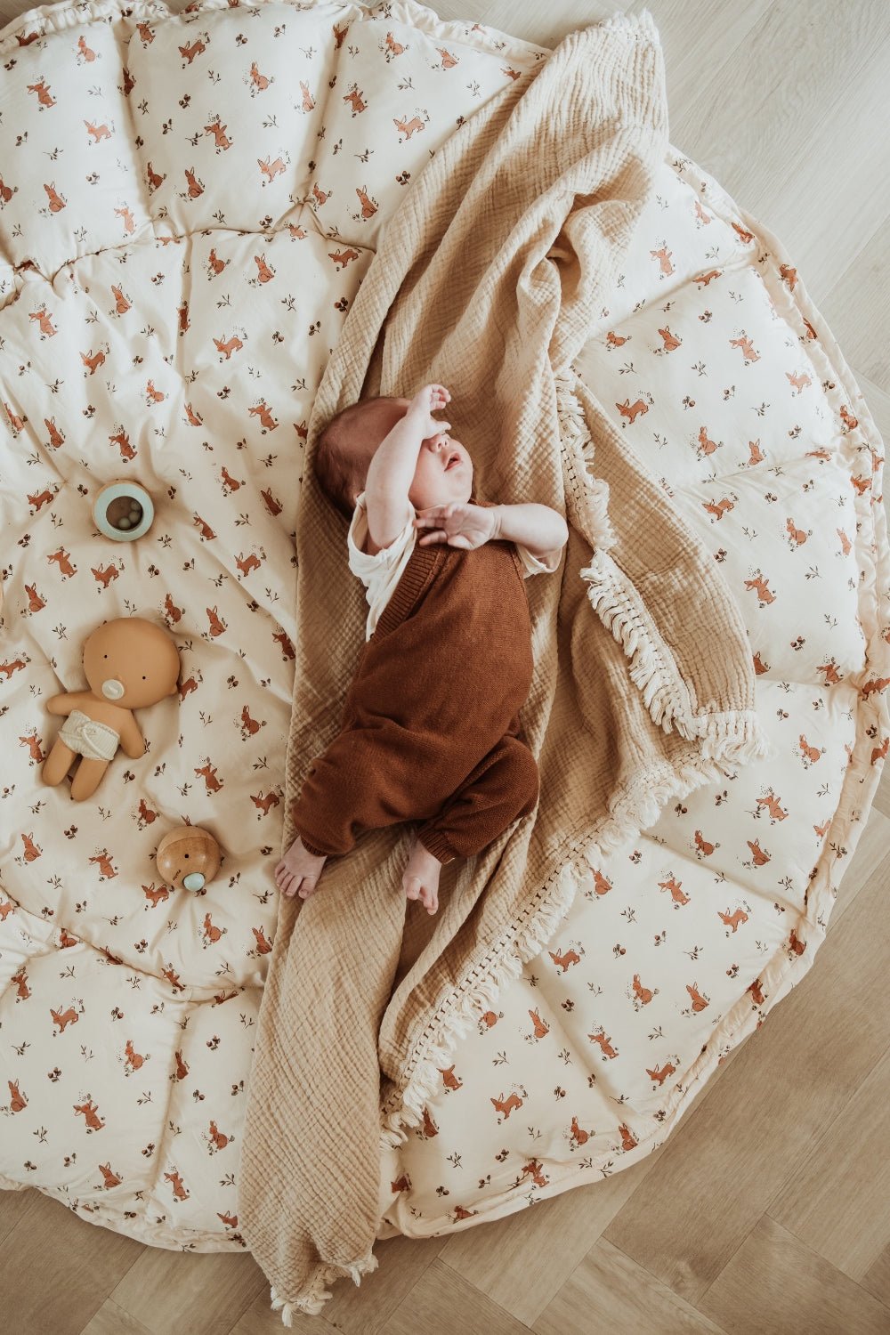 Play&amp;Go Bloom Rabbit Coco Baby Playmat (Min of 1, multiples of 1) - MAIGHAN DISTRIBUTION CANADA