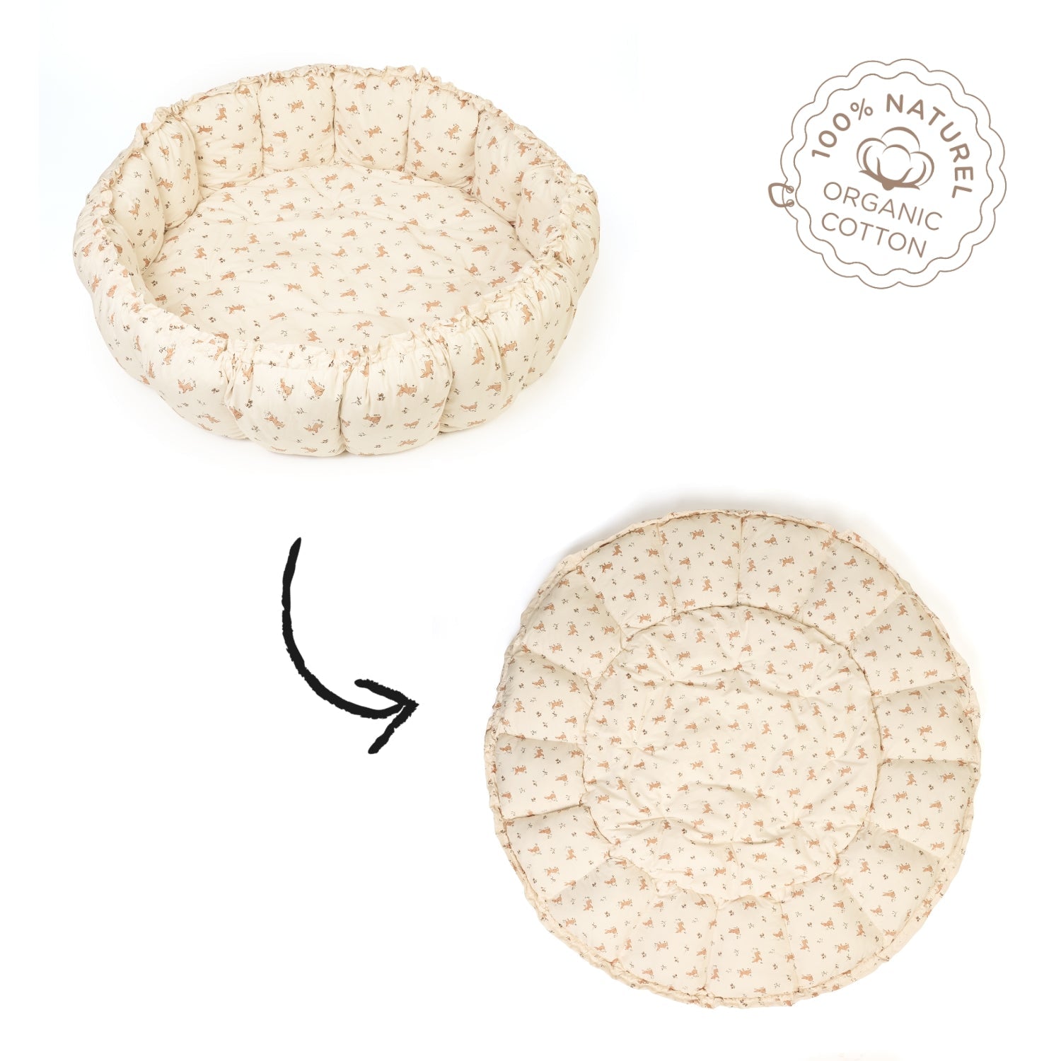 Play&Go Bloom Rabbit Coco Baby Playmat (Min of 1, multiples of 1) - MAIGHAN DISTRIBUTION CANADA