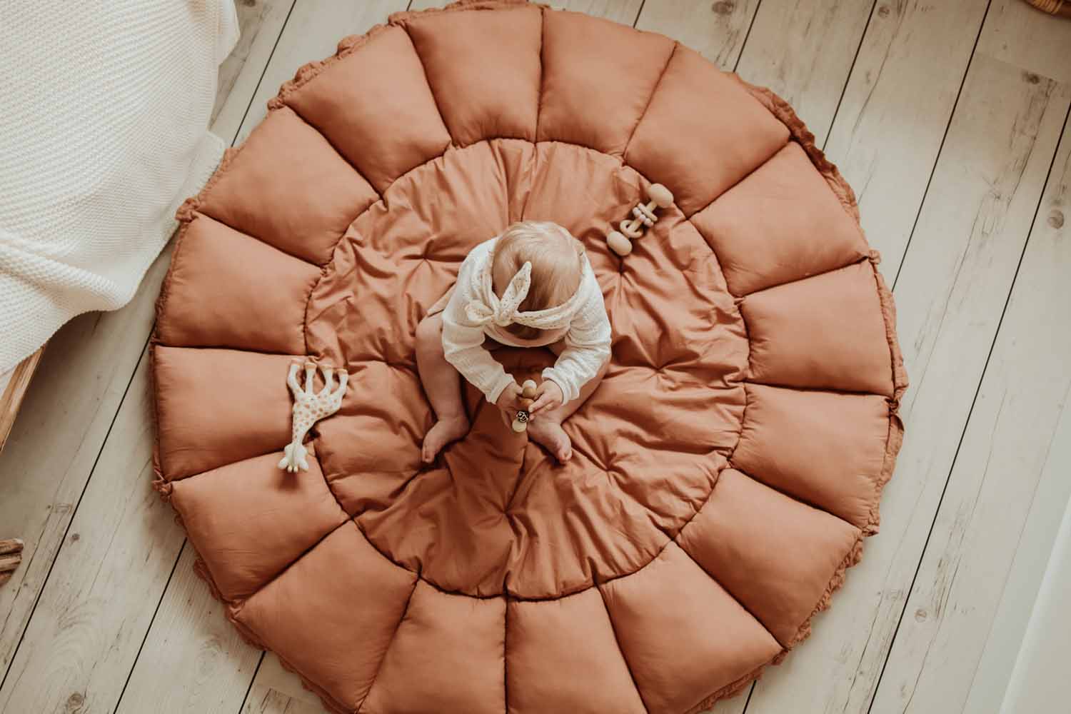 Play&amp;Go Bloom Tawny Brown Coco Baby Playmat (Min of 1, multiples of 1) - MAIGHAN DISTRIBUTION CANADA