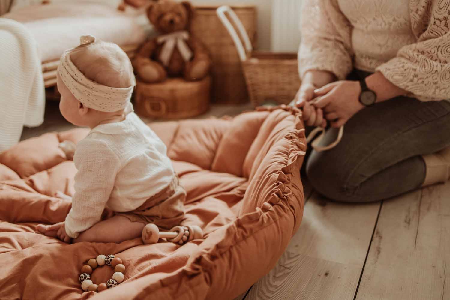 Play&Go Bloom Tawny Brown Coco Baby Playmat (Min of 1, multiples of 1) - MAIGHAN DISTRIBUTION CANADA