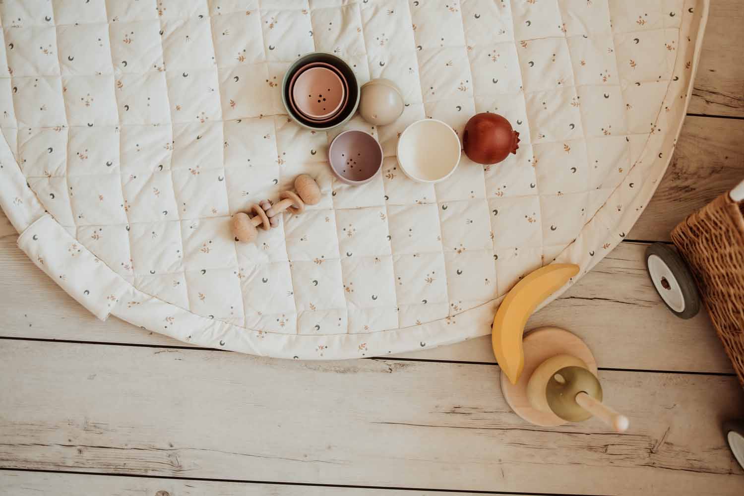 Play&amp;Go Moon noomad Organic Babymat (Min of 1, multiples of 1) - MAIGHAN DISTRIBUTION CANADA