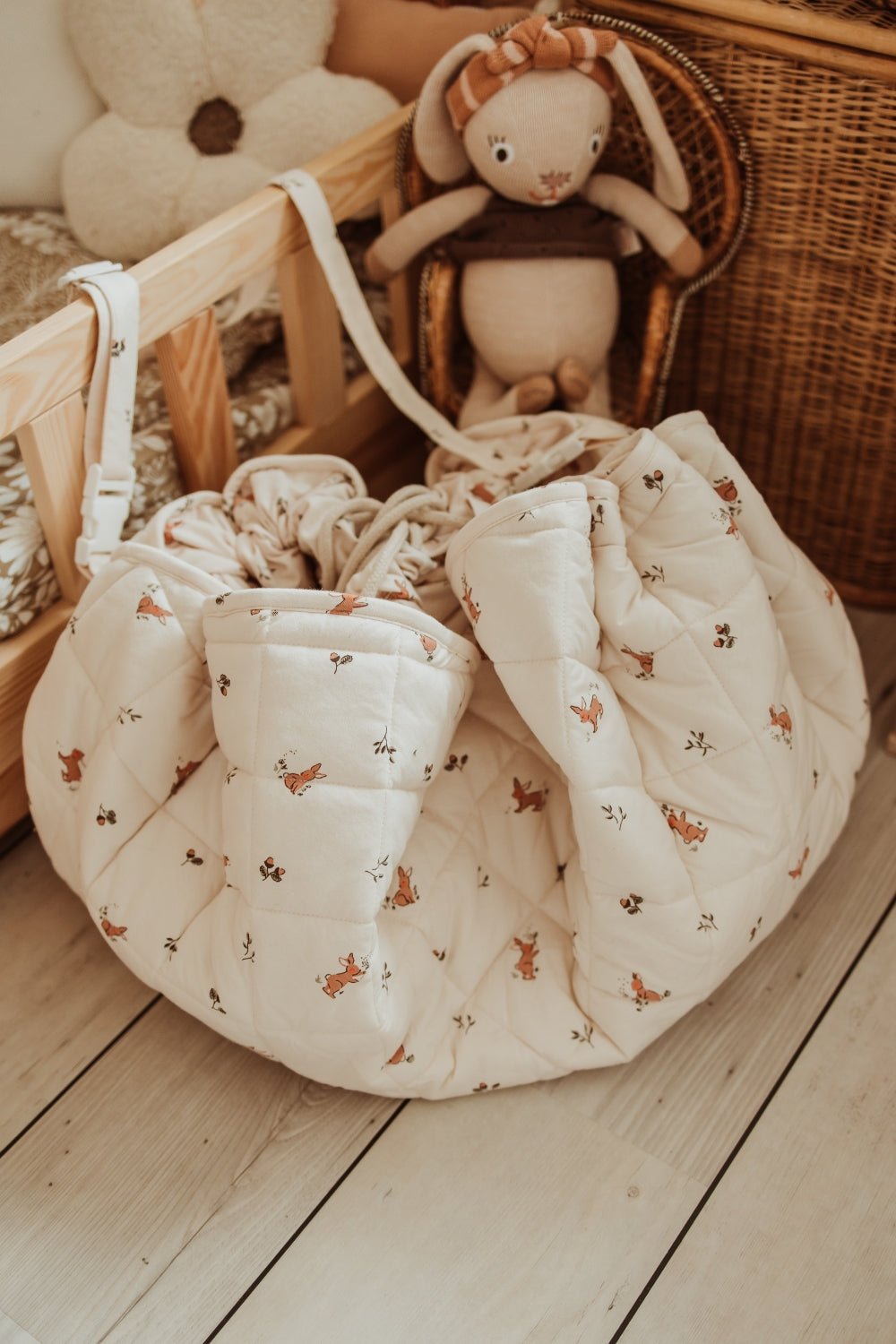 Play&amp;Go Rabbit noomad Organic Babymat (Min of 1, multiples of 1) - MAIGHAN DISTRIBUTION CANADA