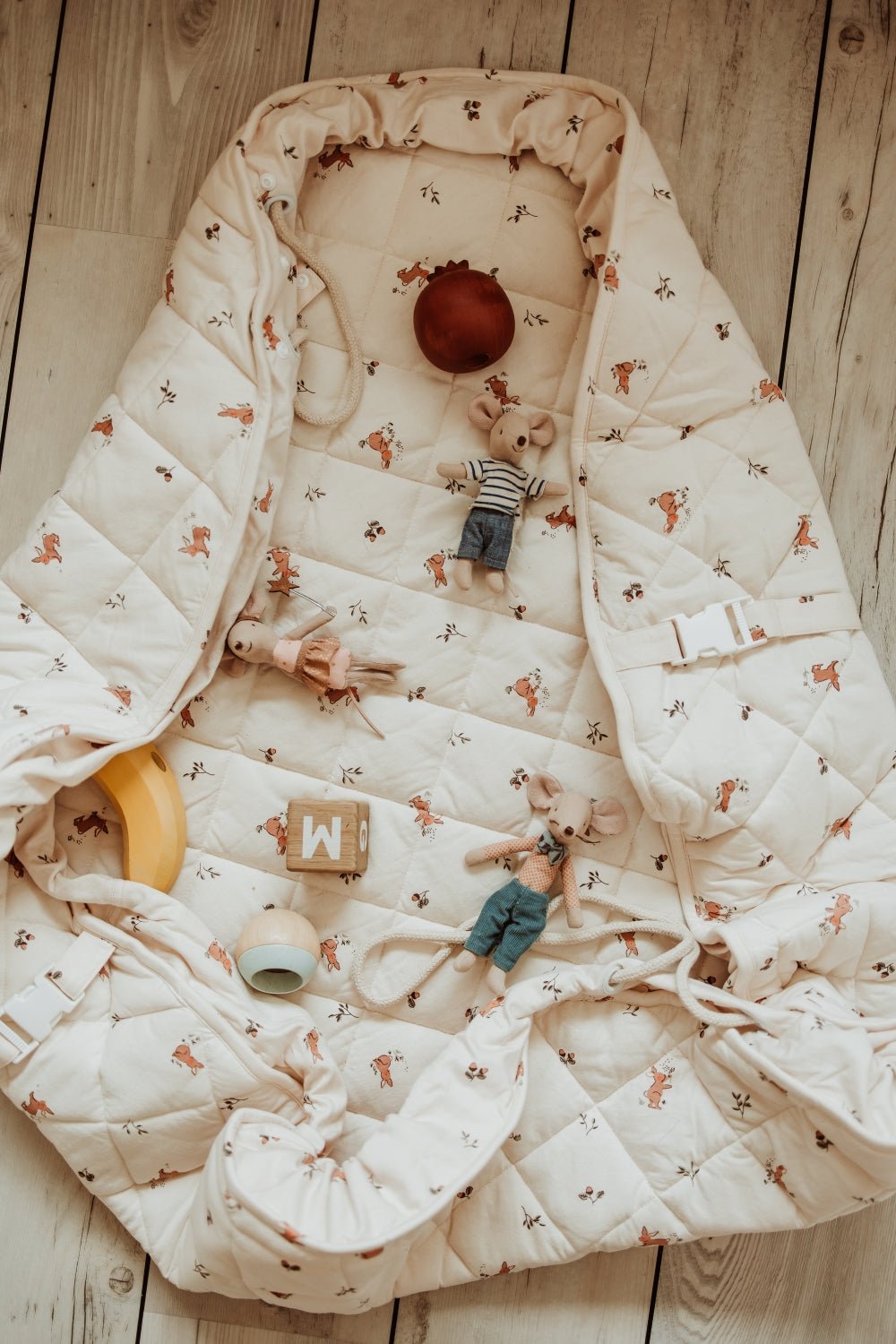 Play&amp;Go Rabbit noomad Organic Babymat (Min of 1, multiples of 1) - MAIGHAN DISTRIBUTION CANADA