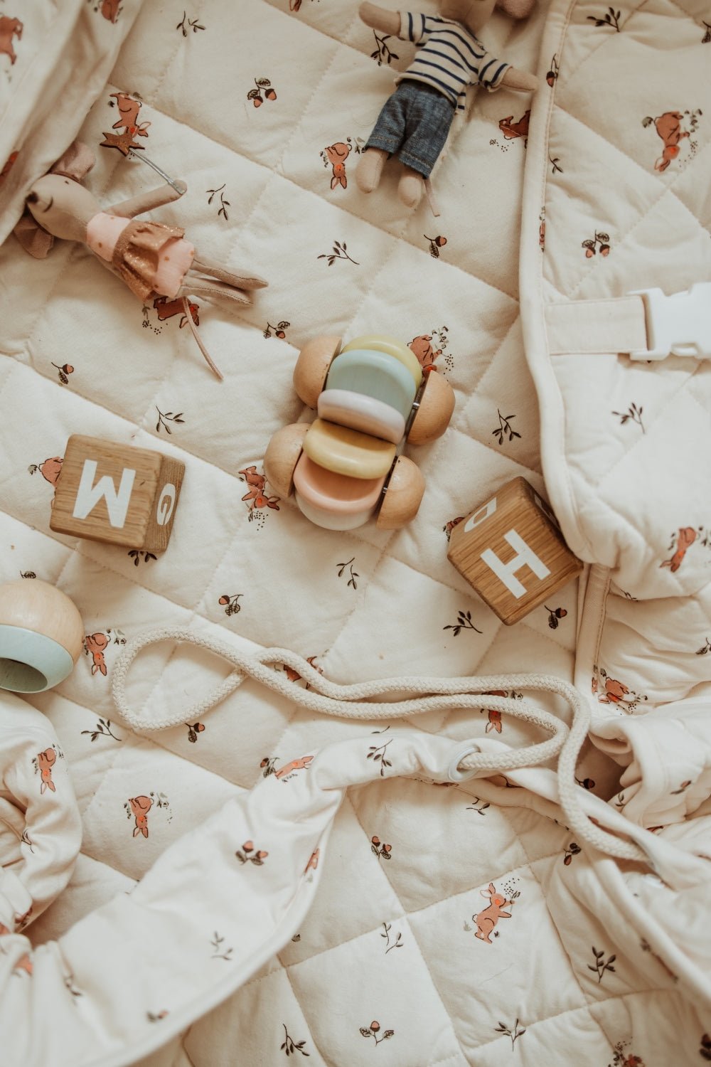 Play&amp;Go Rabbit noomad Organic Babymat (Min of 1, multiples of 1) - MAIGHAN DISTRIBUTION CANADA