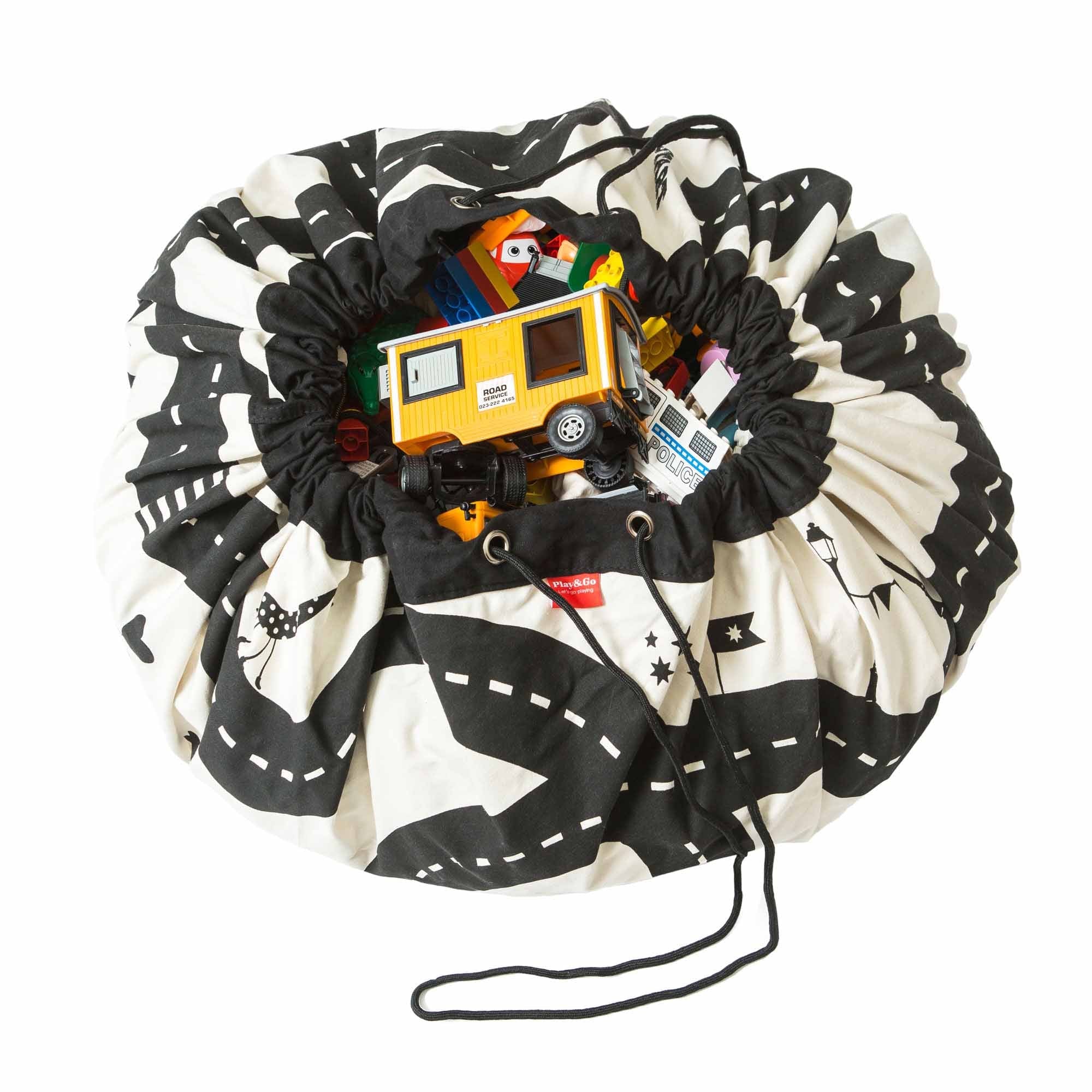 Play&Go Roadmap/thunderbolt original playmat & toy bag (Min of 1, multiples of 1) - MAIGHAN DISTRIBUTION CANADA