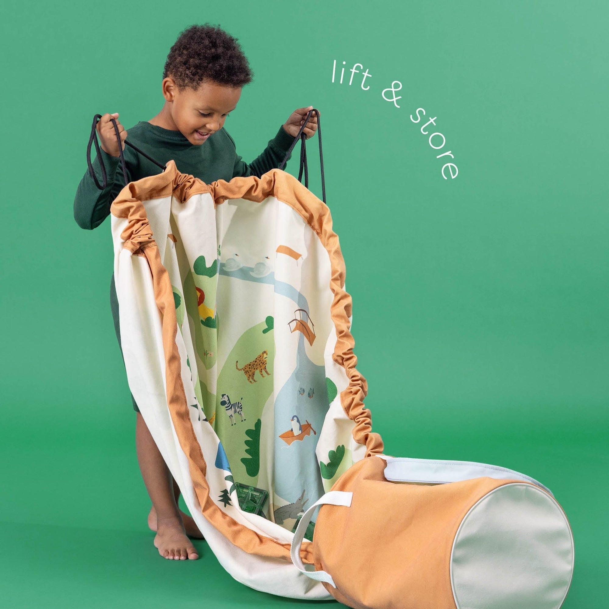 Play&Go Soo Playmat & Toy Basket - Fairyworld (Min of 1, multiples of 1) - MAIGHAN DISTRIBUTION CANADA