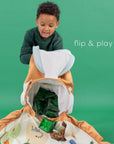 Play&Go Soo Playmat & Toy Basket - Fairyworld (Min of 1, multiples of 1) - MAIGHAN DISTRIBUTION CANADA