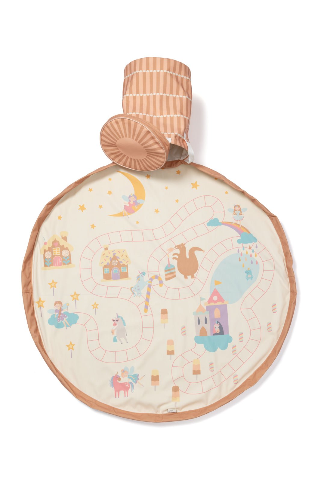 Play&Go Soo Playmat & Toy Basket - Fairyworld (Min of 1, multiples of 1) - MAIGHAN DISTRIBUTION CANADA