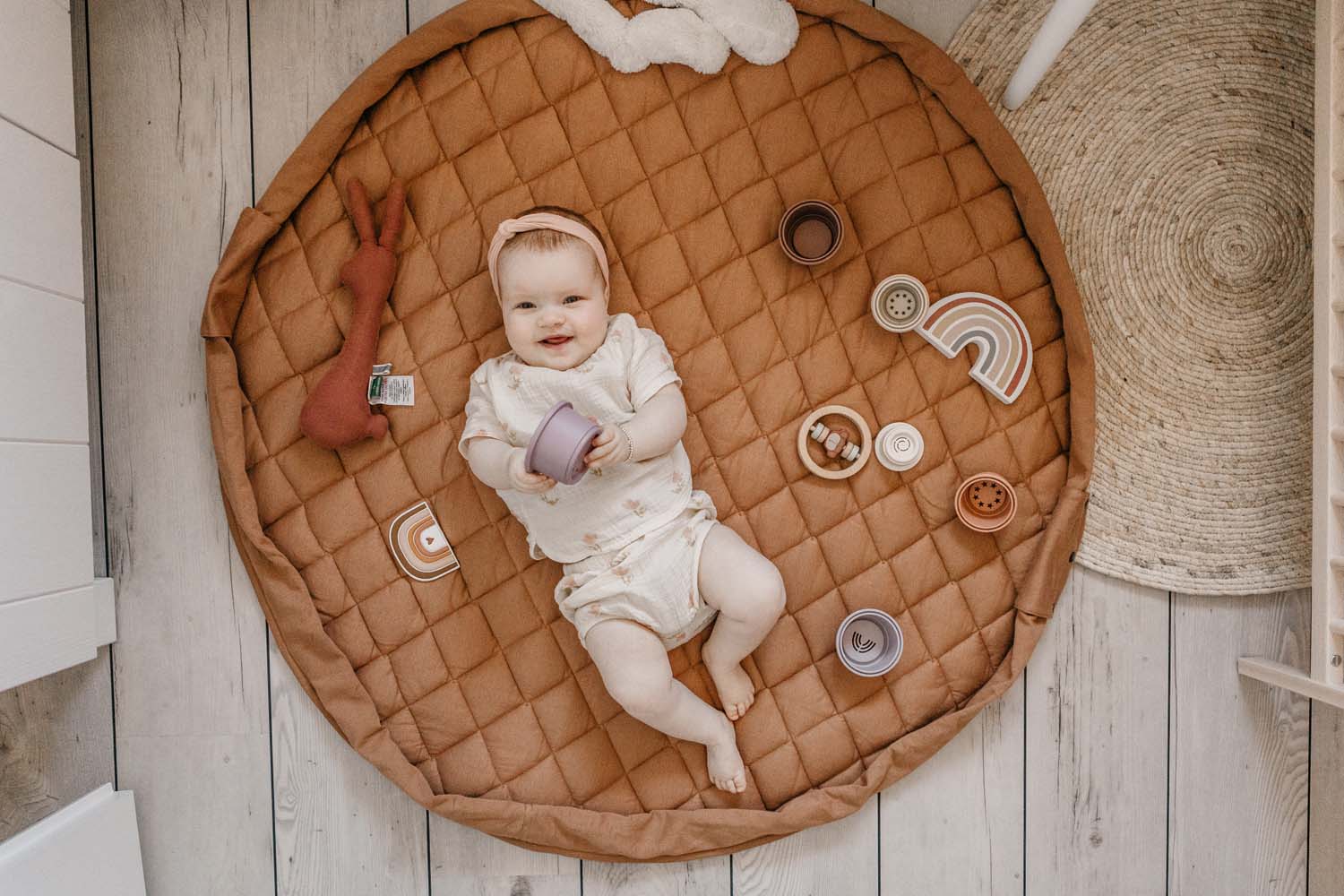 Play&amp;Go Tawny Brown organic babymat (Min of 1, multiples of 1) - MAIGHAN DISTRIBUTION CANADA