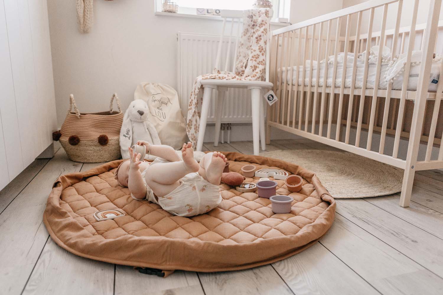 Play&amp;Go Tawny Brown organic babymat (Min of 1, multiples of 1) - MAIGHAN DISTRIBUTION CANADA