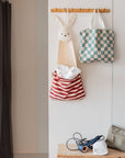 Play&Go toto Wall Storage & Tote Bag - Bunny (Min of 1, multiples of 1) - MAIGHAN DISTRIBUTION CANADA