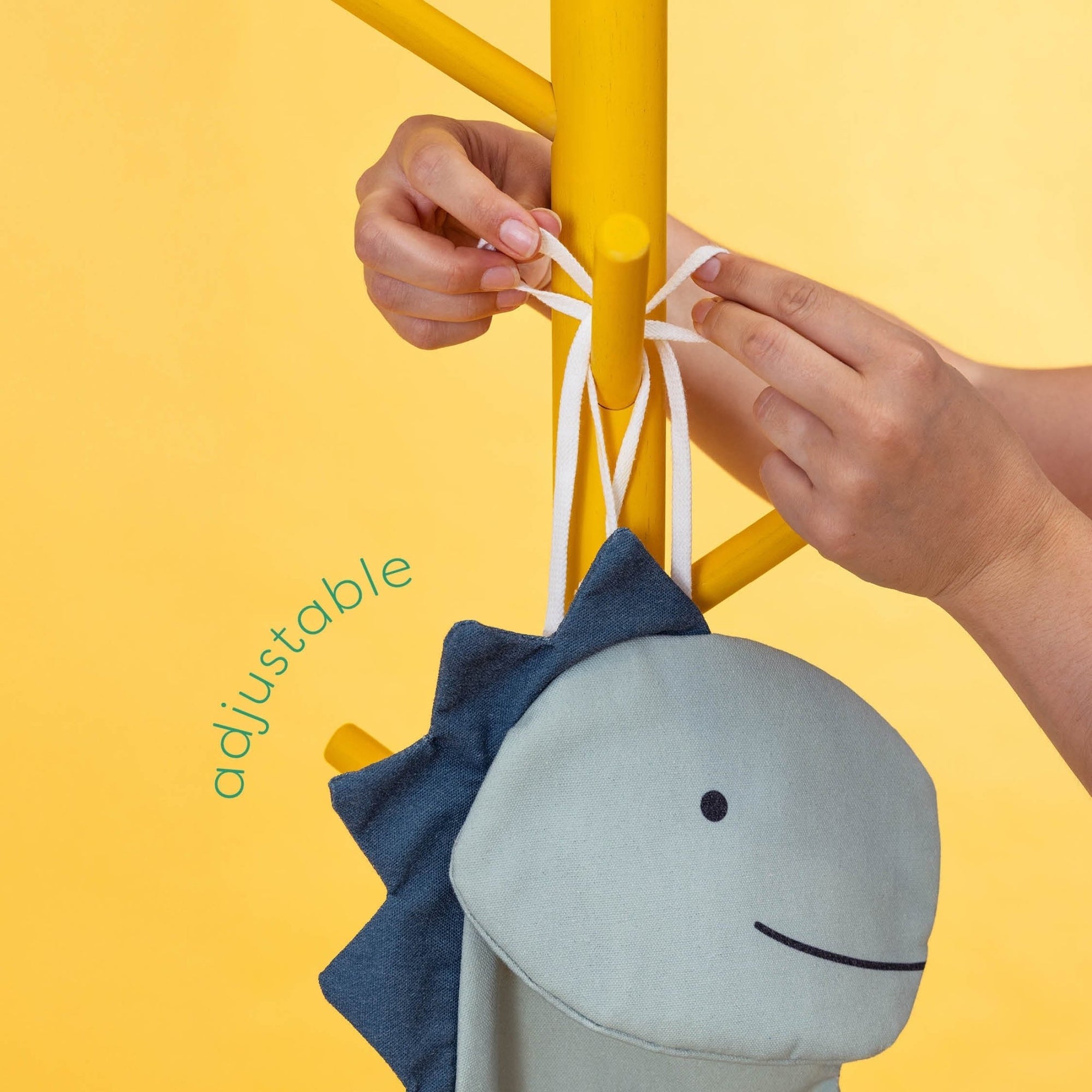 Play&Go toto Wall Storage & Tote Bag - Dino (Min of 1, multiples of 1) - MAIGHAN DISTRIBUTION CANADA