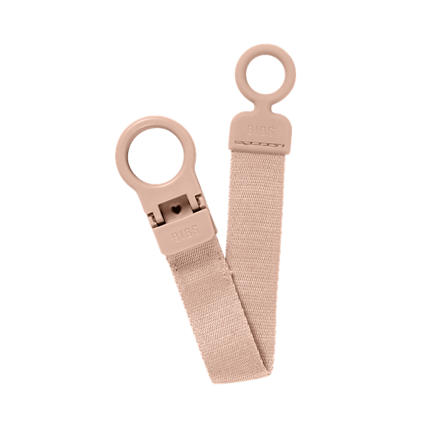 BIBS Pacifier Clip Loop -  Blush (Min. of 2 PK , multiples of 2 PK)