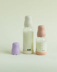 BIBS BPA-Free PP Baby Bottle Round Silicone 1 pack 270 ml Medium Flow Ivory (Min. of 2 PK , multiples of 2 PK)