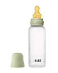 BIBS BPA-Free PP Baby Bottle Round Latex 1 pack 270 ml Medium Flow Sage (Min. of 2 PK , multiples of 2 PK)
