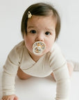 BIBS x Liberty Pacifier Original COLOUR Latex 2 PK  June Blossom Pumpkin Mix (Min. of 2 PK, multiples of 2 PK)