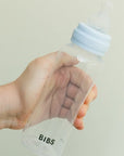 BIBS BPA-Free PP Baby Bottle Round Silicone 1 pack 270 ml Medium Flow Ivory (Min. of 2 PK , multiples of 2 PK)