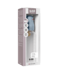 BIBS BPA-Free PP Baby Bottle Round Latex 1 pack 270 ml Medium Flow Baby Blue (Min. of 2 PK , multiples of 2 PK)
