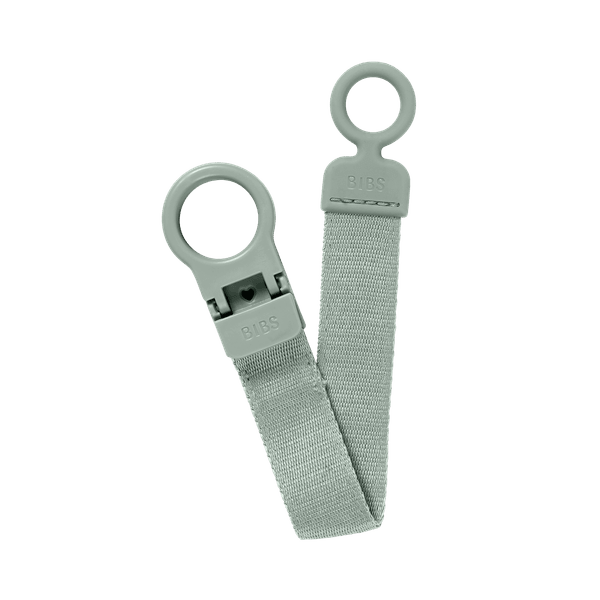 BIBS Pacifier Clip Loop -  Sage (Min. of 2 PK , multiples of 2 PK)