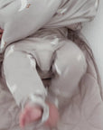 günamüna Transitional Swaddle Sleep Sack Duvet Bamboo Posies 2.5 TOG (Min. of 2, multiples of 2)