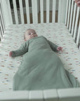 günamüna Long Sleeve Transitional Swaddle Sleep Sack Duvet Bamboo Football 1 TOG (Min. of 2, multiples of 2)