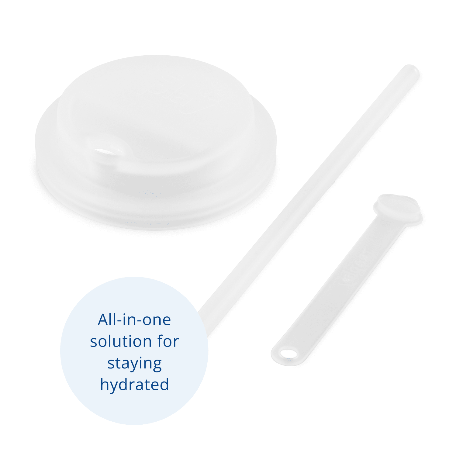 Re - Play 24oz Drinking Cup with Lid and Straw (Adult) - Aqua (Min. of 2 PK, Multiples of 2 PK) - MAIGHAN DISTRIBUTION CANADA