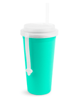 Re - Play 24oz Drinking Cup with Lid and Straw (Adult) - Aqua (Min. of 2 PK, Multiples of 2 PK) - MAIGHAN DISTRIBUTION CANADA