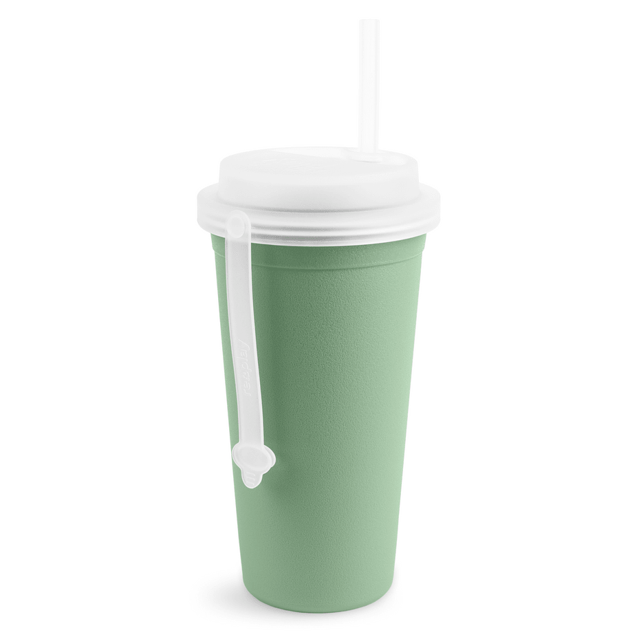 Re - Play 24oz Drinking Cup with Lid and Straw (Adult) - Sage (Min. of 2 PK, Multiples of 2 PK) - MAIGHAN DISTRIBUTION CANADA