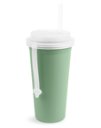 Re - Play 24oz Drinking Cup with Lid and Straw (Adult) - Sage (Min. of 2 PK, Multiples of 2 PK) - MAIGHAN DISTRIBUTION CANADA