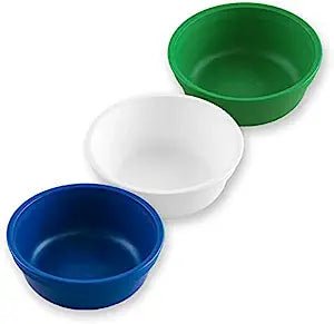 Re - Play 3PK 12Oz Bowls, Kelly Green, Navy, white (Min. of 2 PK, Multiples of 2 PK) - MAIGHAN DISTRIBUTION CANADA