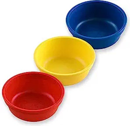 Re - Play 3PK 12Oz Bowls Mermaid - Aqua, Lime Green and Purple (Min. of 2 PK, Multiples of 2 PK) - MAIGHAN DISTRIBUTION CANADA