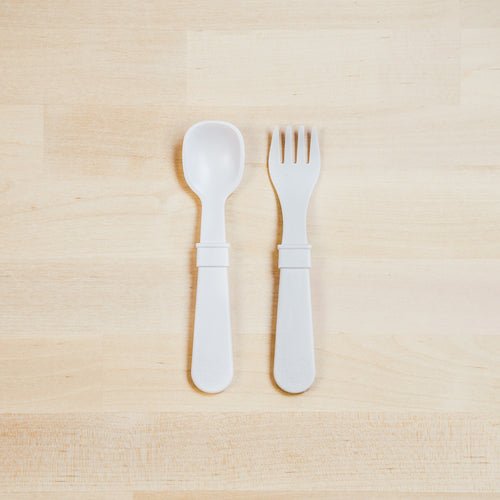 Re - Play 8 PK Open Stock Utensils - White (Min. of 2 PK, Multiples of 2 PK) - MAIGHAN DISTRIBUTION CANADA
