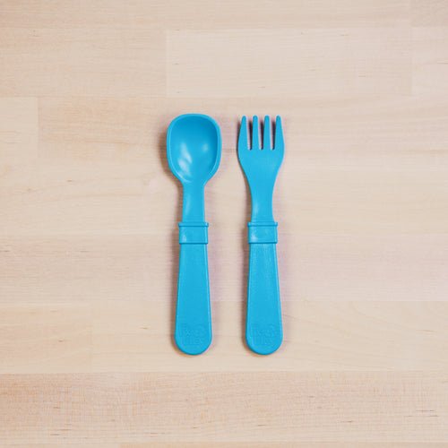 Re - Play 8 PK Open StockUtensils - Sky Blue (Min. of 2 PK, Multiples of 2 PK) - MAIGHAN DISTRIBUTION CANADA