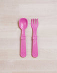 Re - Play 8 PK Packaged Utensils - Bright Pink (Min. of 2 PK, Multiples of 2 PK) - MAIGHAN DISTRIBUTION CANADA