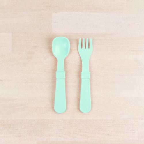 Re - Play 8 PK Packaged Utensils - Mint (Min. of 2 PK, Multiples of 2 PK) - MAIGHAN DISTRIBUTION CANADA