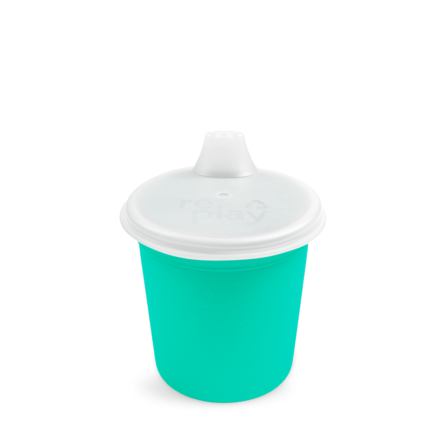 Re - Play Assembled Tiny Tumbler with Lid - Aqua (Min. of 2 PK, Multiples of 2 PK) - MAIGHAN DISTRIBUTION CANADA