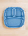 Re - Play Divided Plate - Denim (Min. of 2 PK, Multiples of 2 PK) - MAIGHAN DISTRIBUTION CANADA
