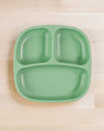 Re - Play Divided Plate - Sage (Min. of 2 PK, Multiples of 2 PK) - MAIGHAN DISTRIBUTION CANADA