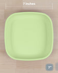 Re - Play Flat Plate 7'' - Leaf (Min. of 2 PK, Multiples of 2 PK) - MAIGHAN DISTRIBUTION CANADA
